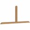 Ekena Millwork Portland Timber Gable Bracket, Western Red Cedar, 96"W x 40"H x 3 1/2"D x 3 1/2"F, 10/12 Pitch GBW096X40X0404POR00SWR - alternate 4